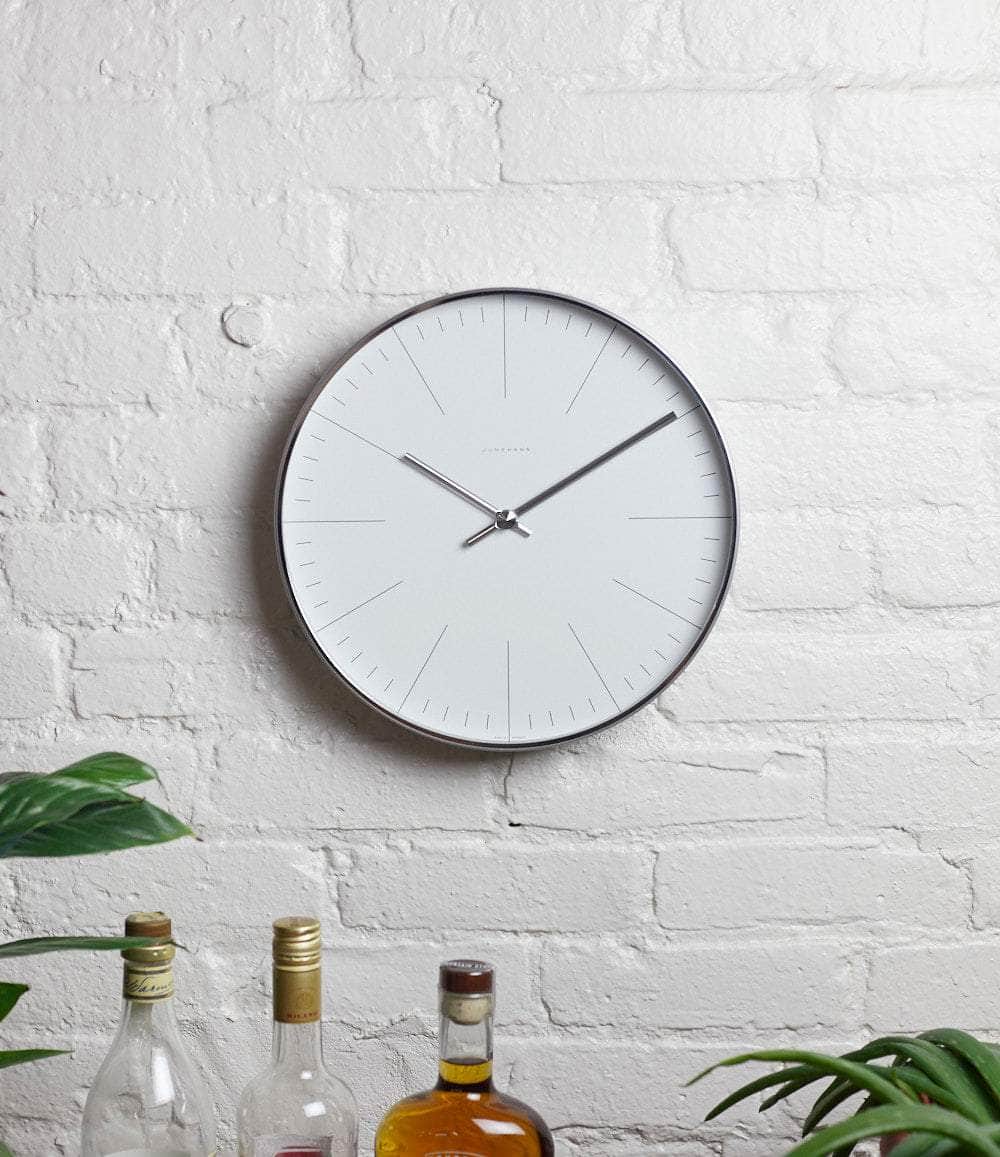 Junghans Clock Default / Batons Max Bill 12 Inch Wall Clock