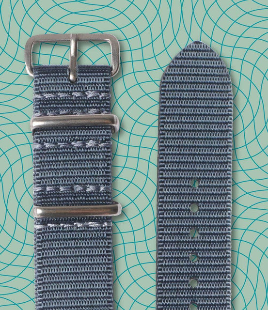 ADPT Strap Admiralty Gray / 18mm US-Made Mil-Strap