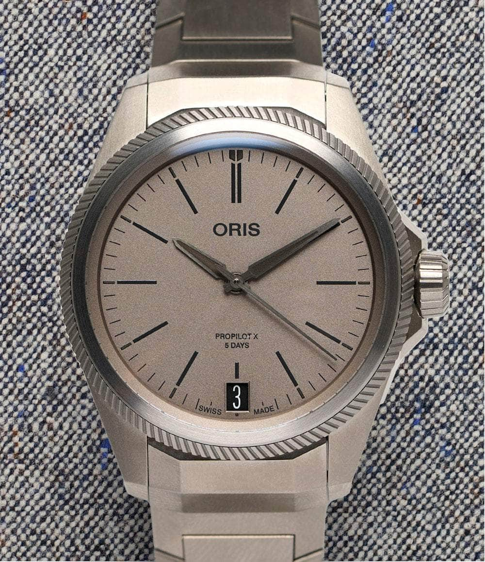 Oris Watch Gray Propilot X Calibre 400