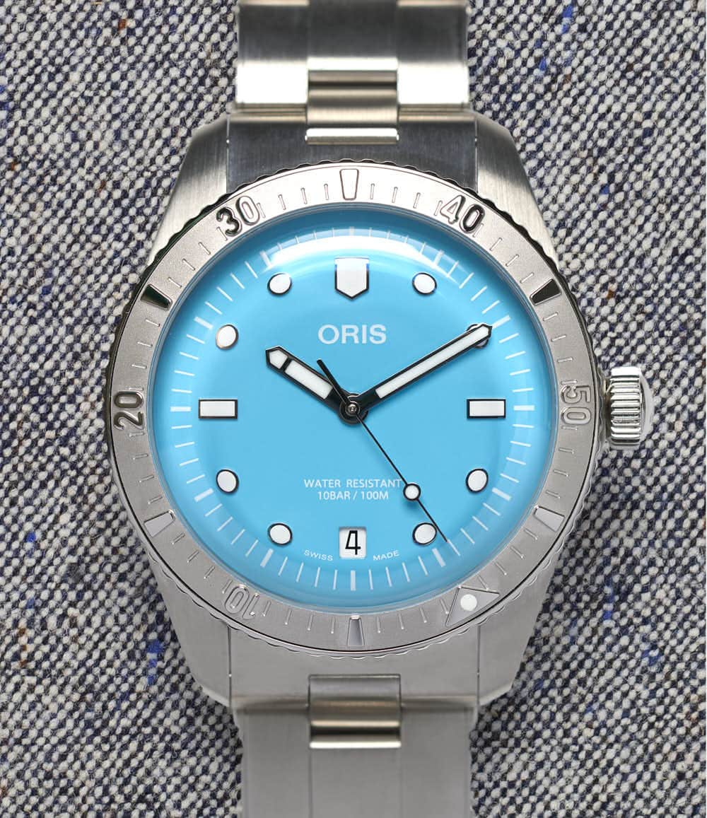 Oris Divers Sixty Five Cotton Candy Steel Colorful Inviting