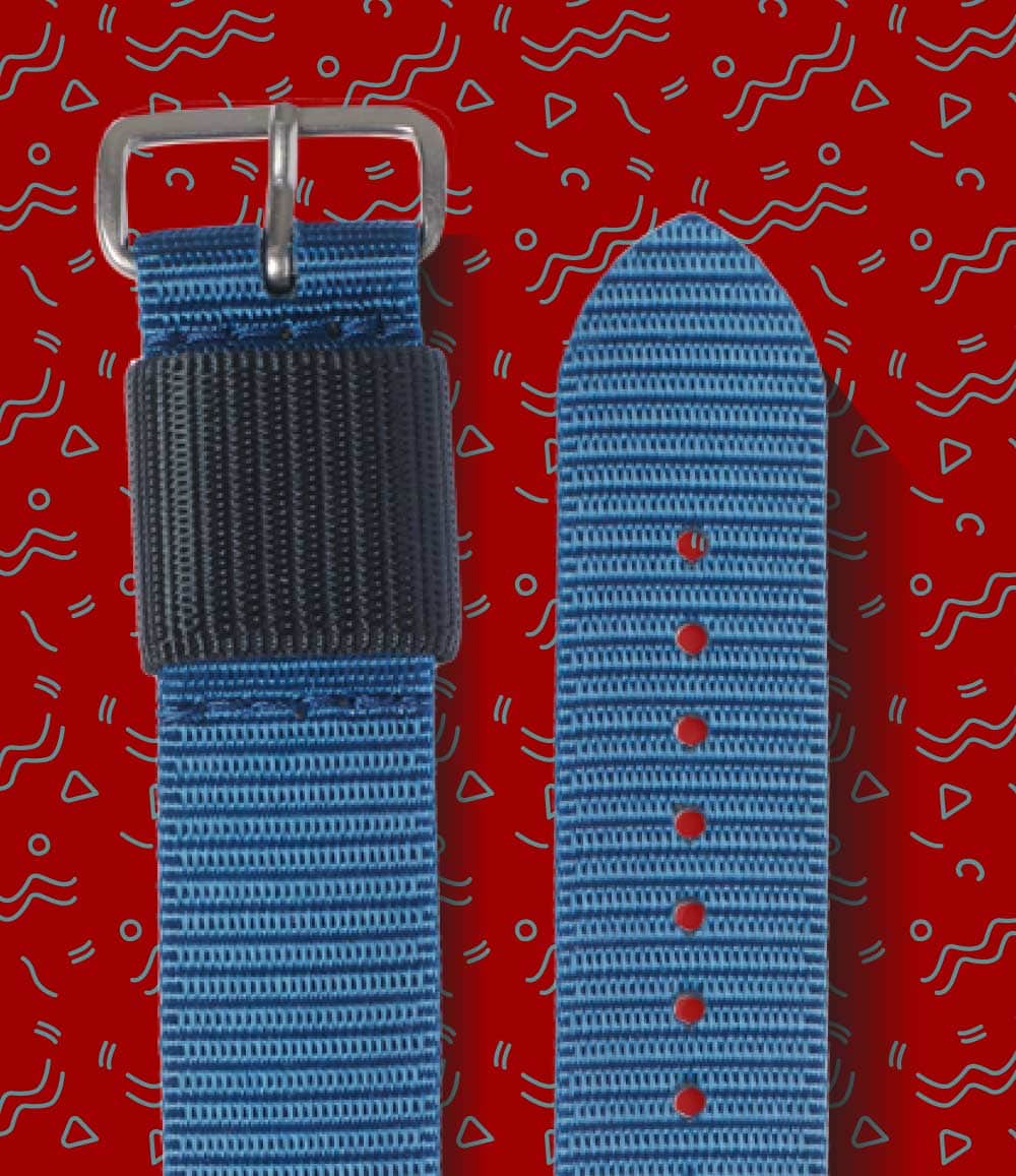 ADPT Strap Denim / 18mm US-Made Single Pass