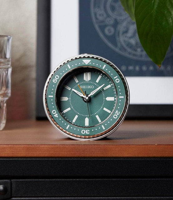 Seiko Clock Green Mai Alarm Clock