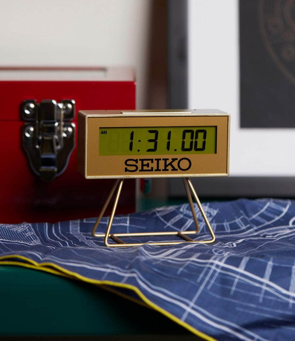 Seiko Clock Gold Victory Alarm Clock