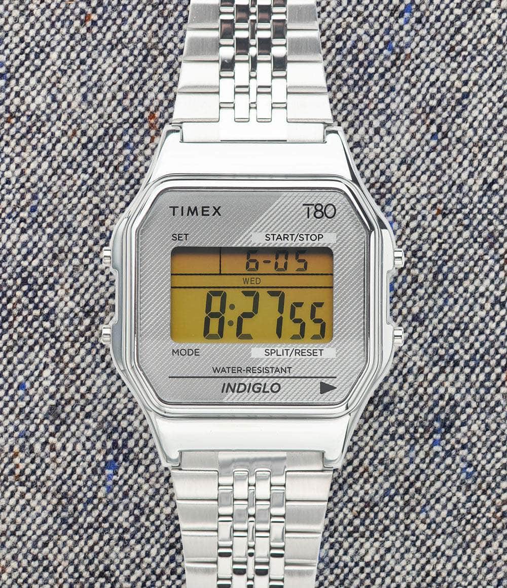 Timex Watch Default / Silver-Tone T80 Digital