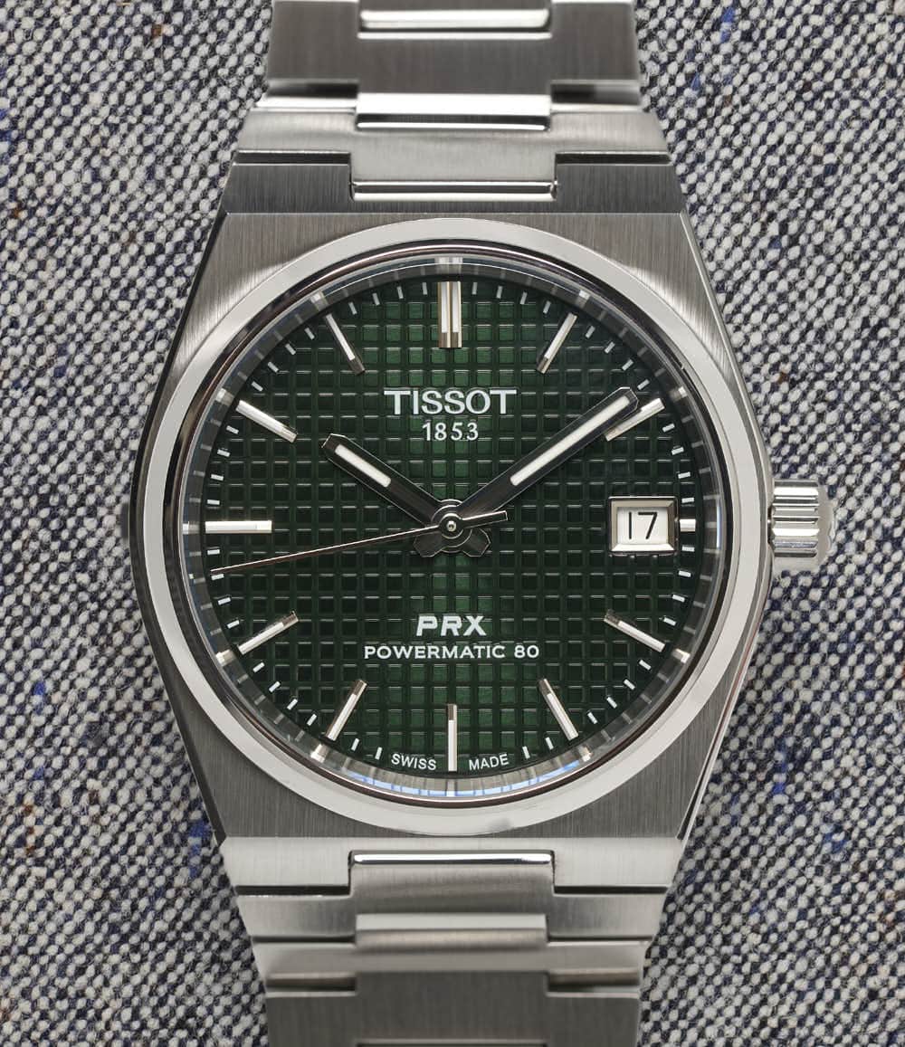 Tissot Watch Green PRX POWERMATIC 80 35MM