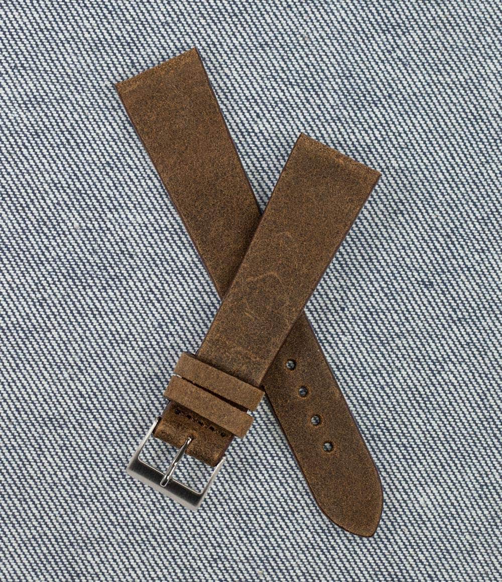 Windup Watch Shop Strap Tobacco Brown / 19mm Hoyt