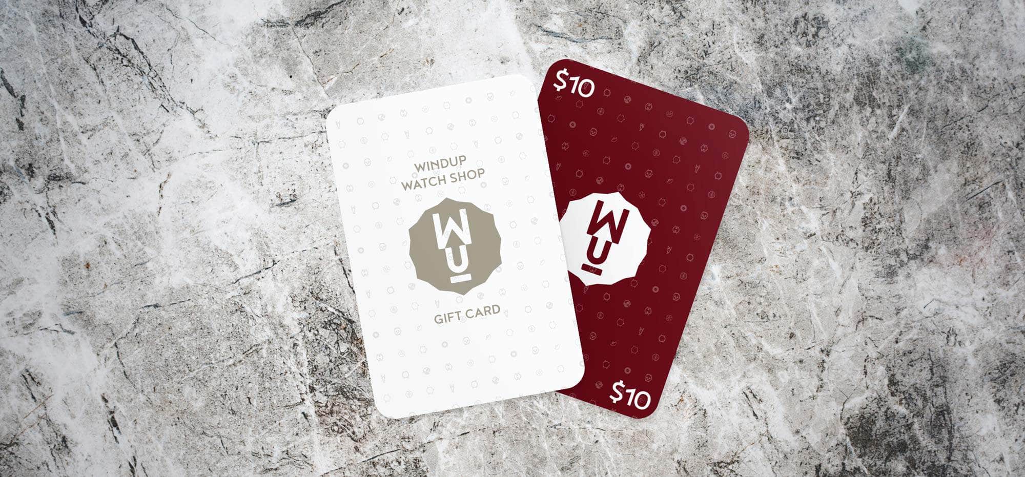 Windup Watch Shop Gift Cards Gift Card