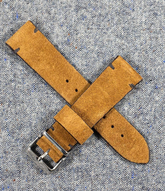 Worn & Wound Strap Peanut Brown / 18mm / Brushed Model 2 Premium