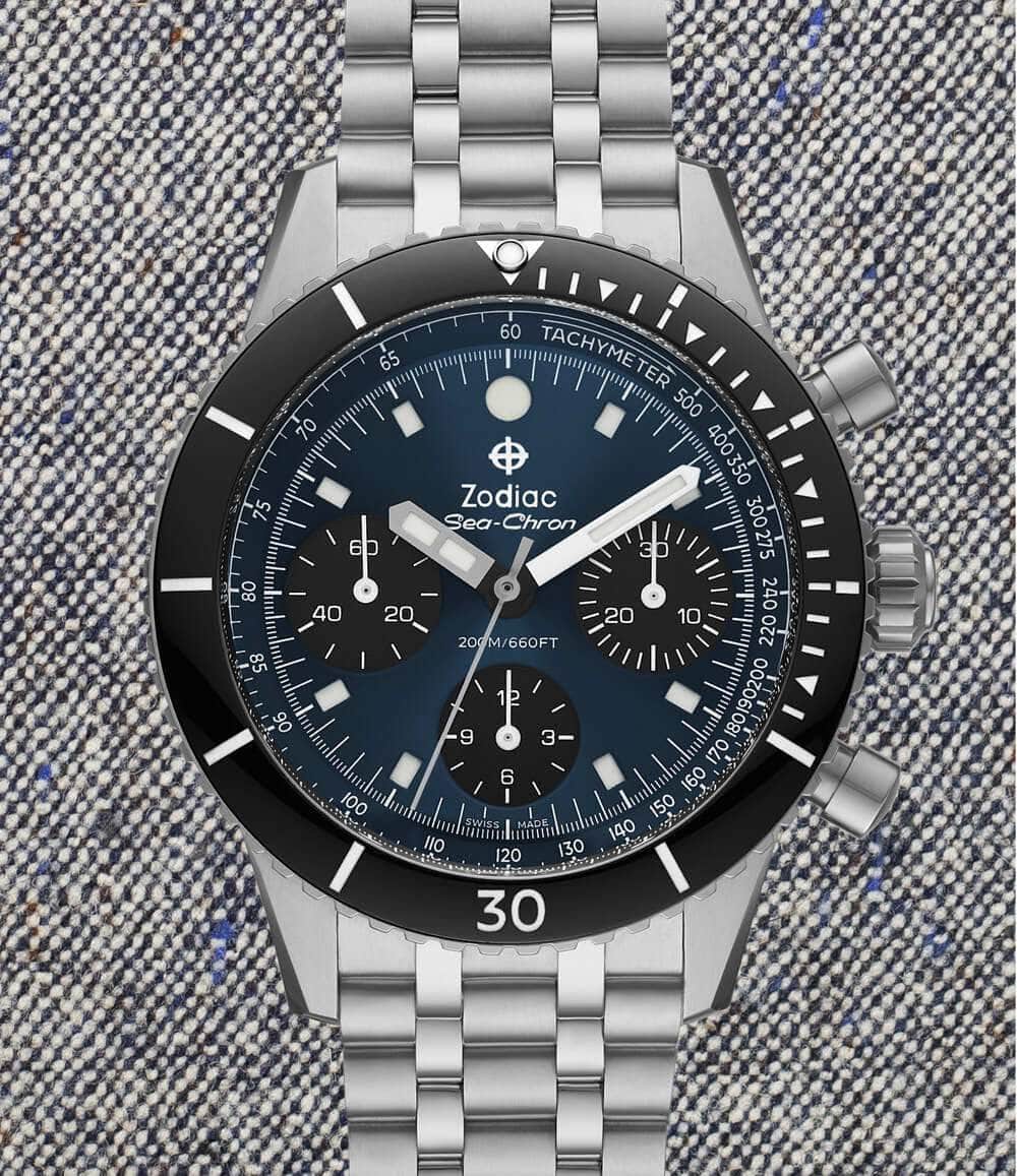 Zodiac Watch Blue Sea-Chron