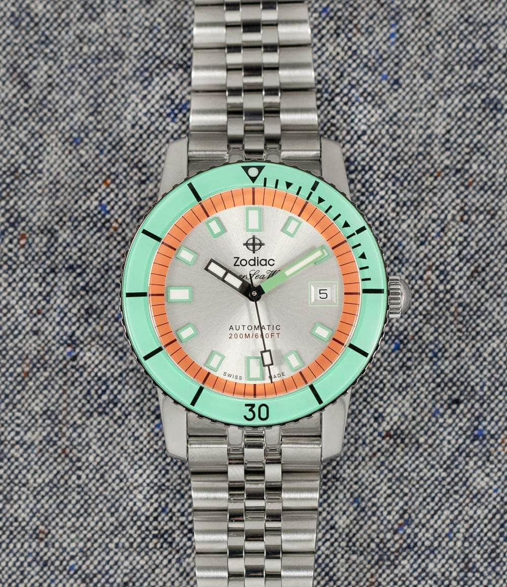 Zodiac Watch Default / Watermelon Super Sea Wolf Compression