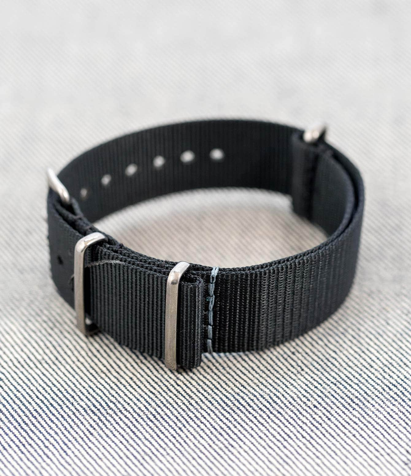 ADPT Strap Black / 18mm US-Made Mil-Strap